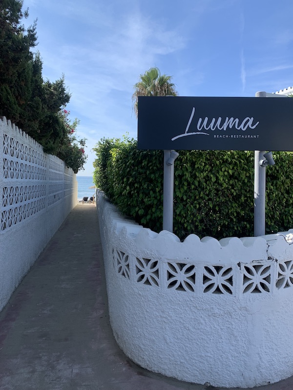 Entree - Luuma Beach Restaurant Marbella