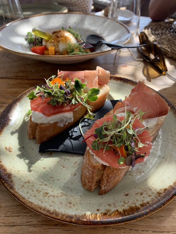 Bruschetta - Luuma Beach Restaurant Marbella