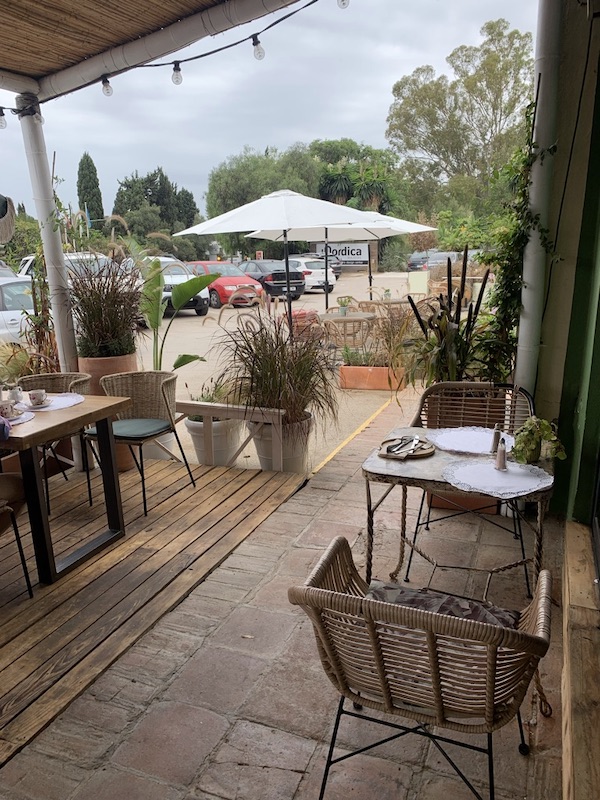 Organic Food Market Marbella - terras